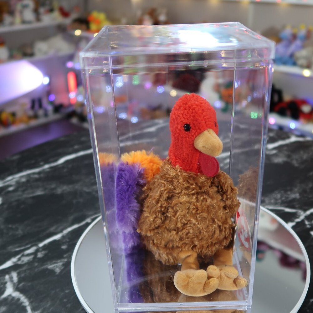 TY Beanie Baby - Stuffings the Turkey BBOM | Tush Tag Wear | Retired | Rare‎